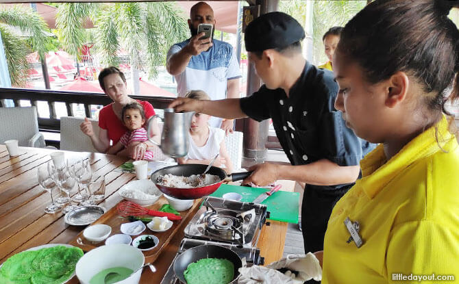 Cooking activities in Club Med Bali