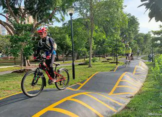 Cyclist Park At East Coast Park: Bike Circuits, Nature Playgarden And Eateries By The Sea 08-cyclist-park-east-coast-park