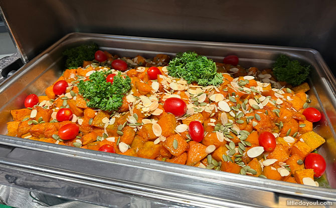 Christmas Spiced Roasted Pumpkin