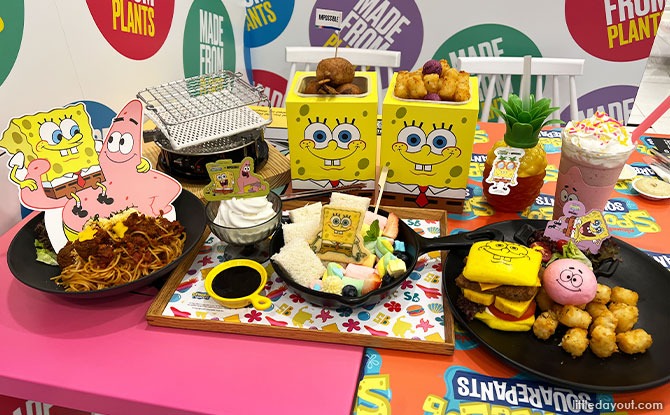 World's First SpongeBob x Impossible Cafe Opens 16 December - Little Day Out