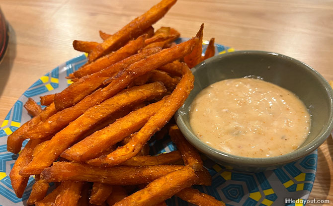 Sweet Potato Fries With PERinaise