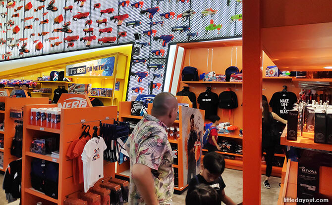 NERF Retail store, NAX