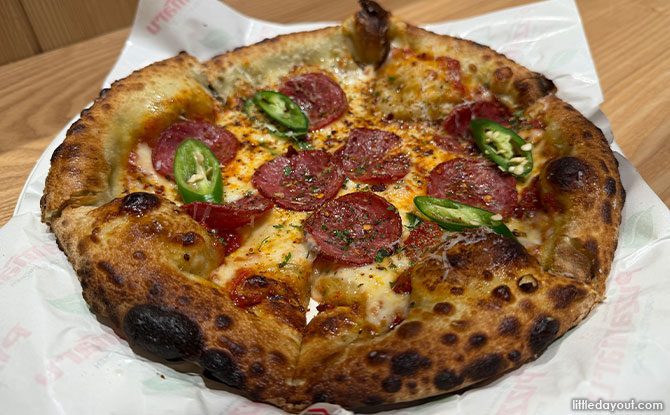 First Pizza Maru Express Opens In Singapore At i12Katong 5 Spicy Pepperoni Pizza