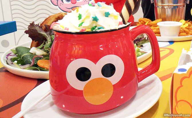 “LA LA LA” Elmo hot chocolate cup