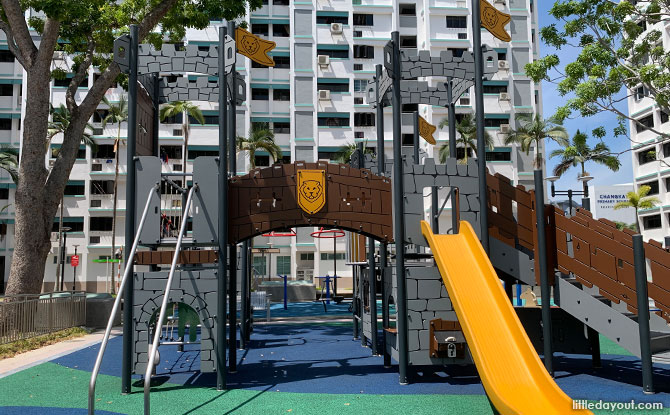 Where is the Simei Castle Playground at Street 1