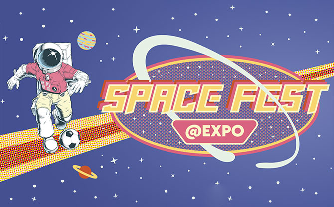 Be @ EXPO for the Space Fest This December