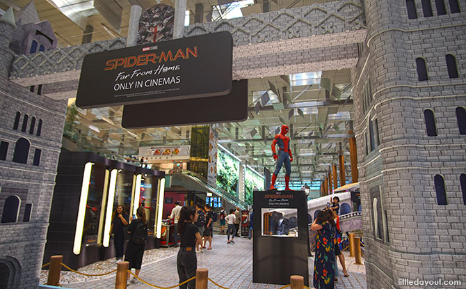 Spider-Man Far From Home Exhibition at Changi Airport Terminal 3