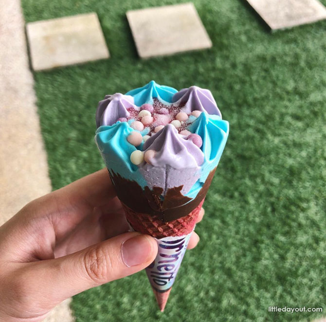 Enjoy a Unicorn Cornetto