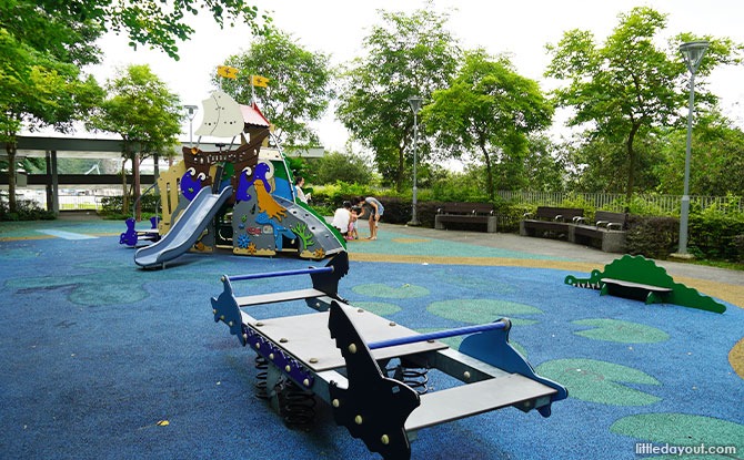 Waterway Cascadia pirate playground