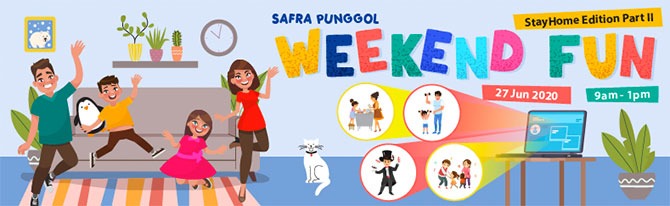 SAFRA Punggol Weekend Fun (StayHome Edition Part II)