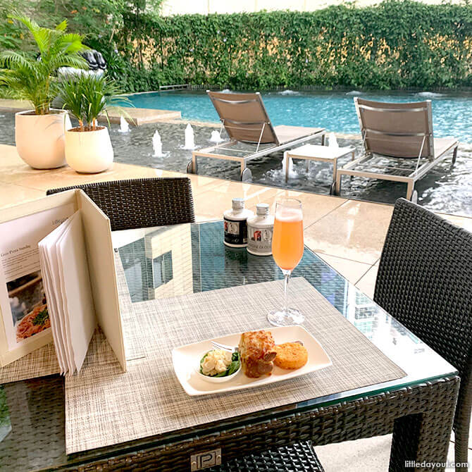 St. Regis Singapore Staycation LaBrezza By the Pool