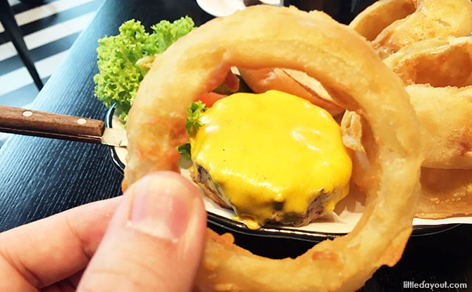 Onion rings at Black Tap