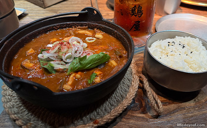 Song Gye Ok: Discover Seoul's Famous Charcoal-Grilled Specialty Chicken Cuts 6 SGO Cheongguk Doenjang Stew