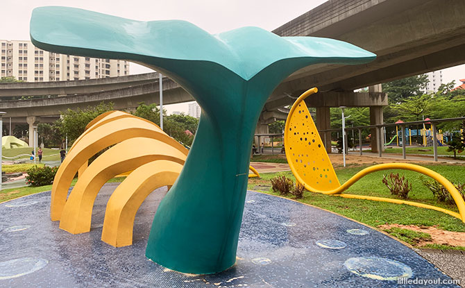 Whale at Sengkang Sculpture Park