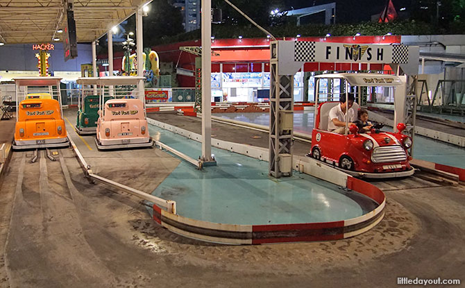 Kids rides at Tokyo Dome City