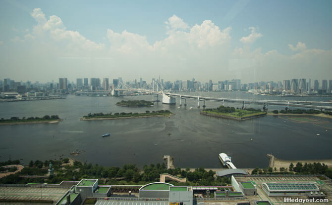 View from the Fuji TV Building Observation Deck