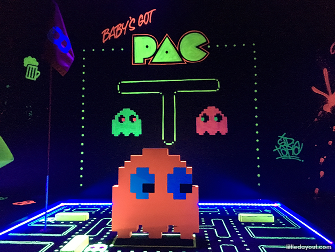 Pacman at Holey Moley