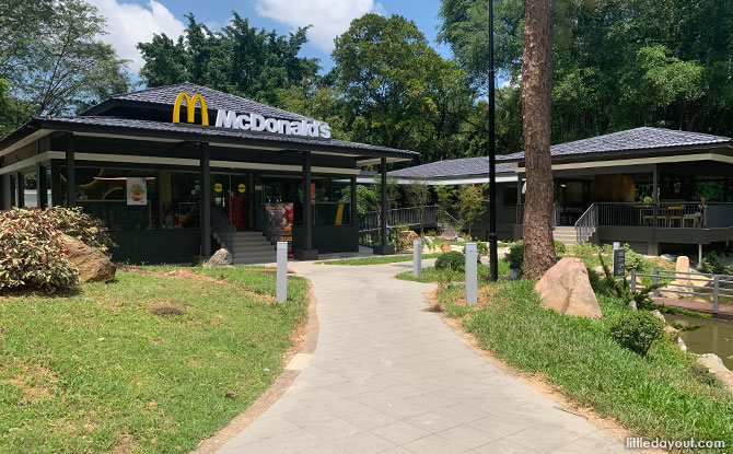 McDonald's Ridout Tea Garden: Japanese Vibes