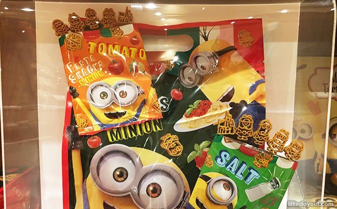 Minion Pasta Snacks