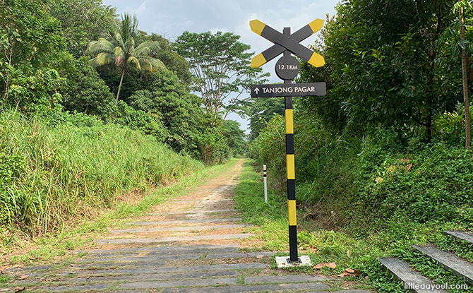 Railway Signs at the Green Corridor