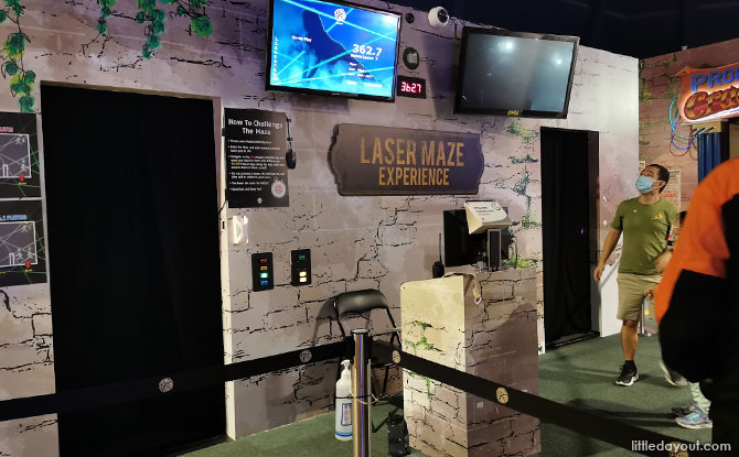 Laser Maze Challenge, Hall A