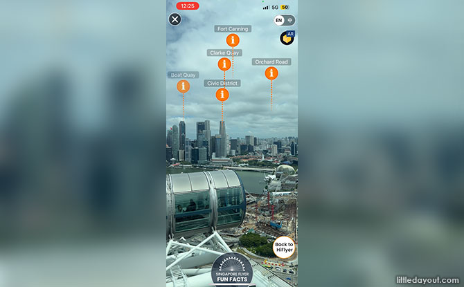 FLYER360 mobile app uses augmented reality to identify and share information about landmark