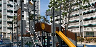 Castle Playground At Simei Street 1: A Lionhearted Stronghold