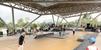 Skate Park at Jurong Lake Gardens