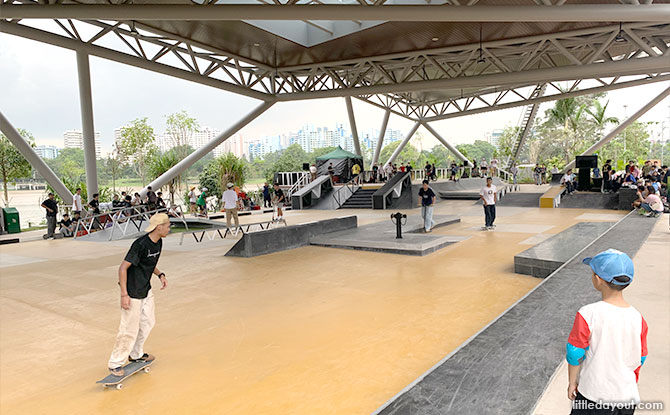Skate Park at Jurong Lake Gardens Skate Park at Jurong Lake Gardens