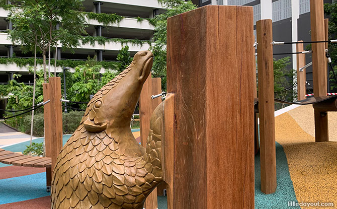 Pangolin Sculpture