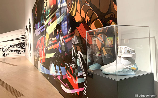 Sneakers and art