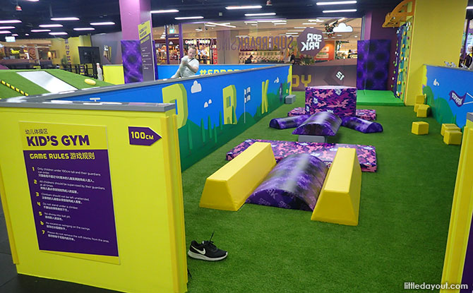 Kids Gym for younger children at SuperPark Singapore