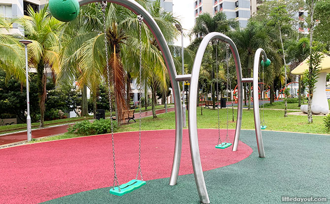 Swings at Vista Park