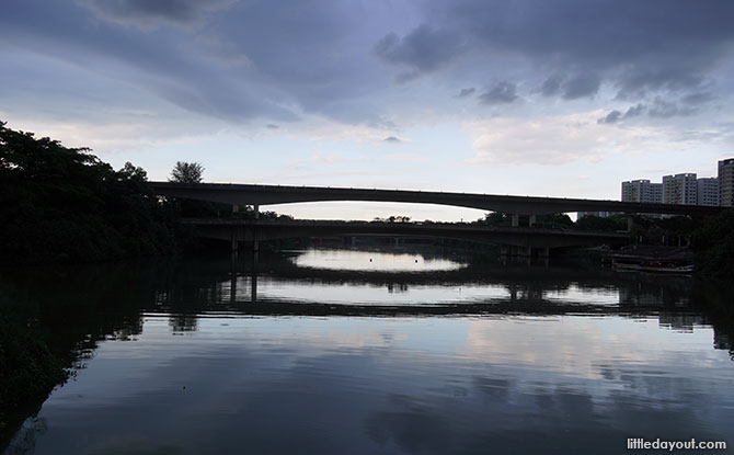 Sengkang Floating Wetland sunset