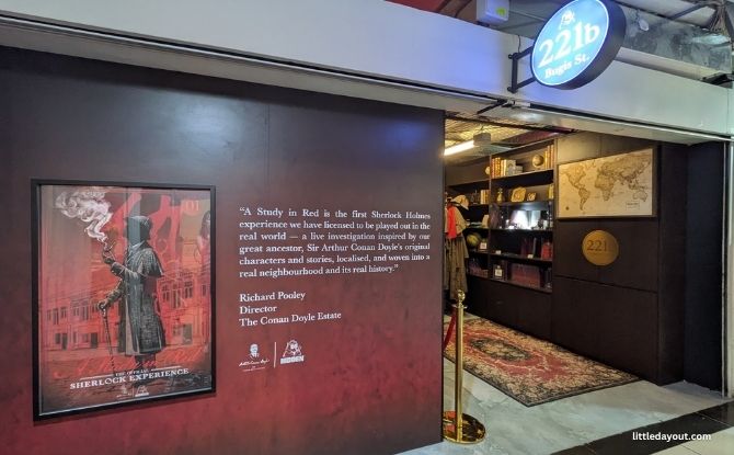 HIDDEN's Sherlock Holmes Experience: Teen-friendly Murder Mystery 1 Our Experience as a Family at A Study in Red: The Official Sherlock Experience