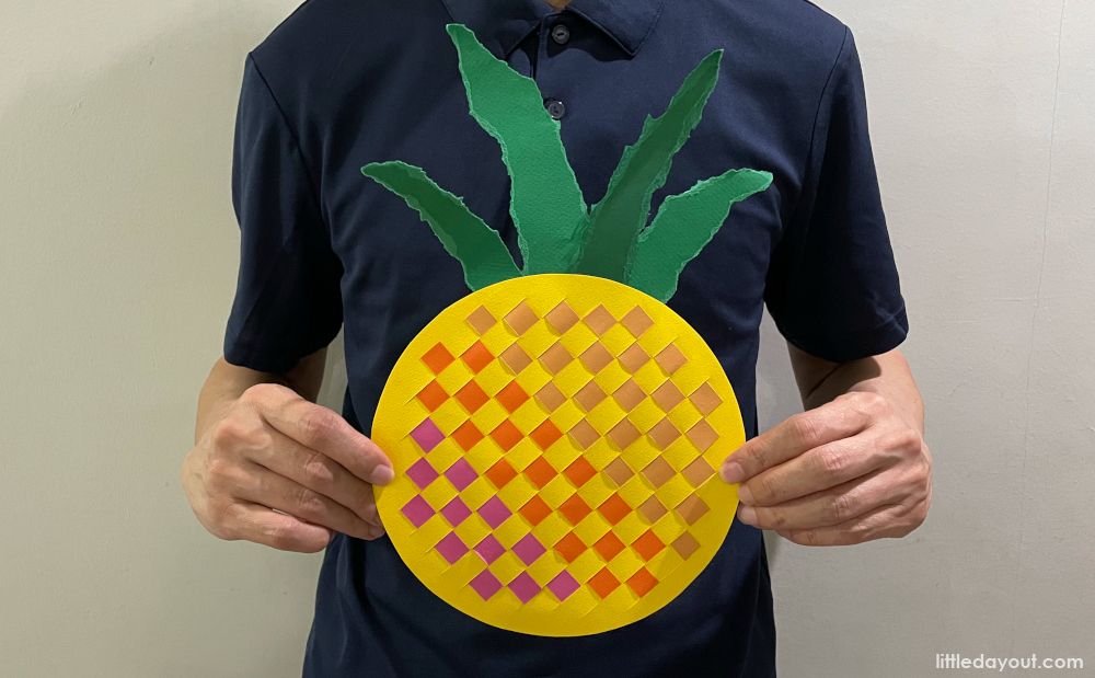 Making the CNY Pineapple Craft: A Step-by-Step Guide