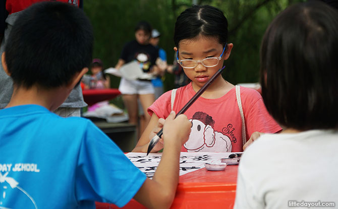 Learning Chinese calligraphy