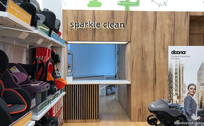 You Can Bring Your Stroller And Baby Gear to the Mothercare Experience Store For Cleaning