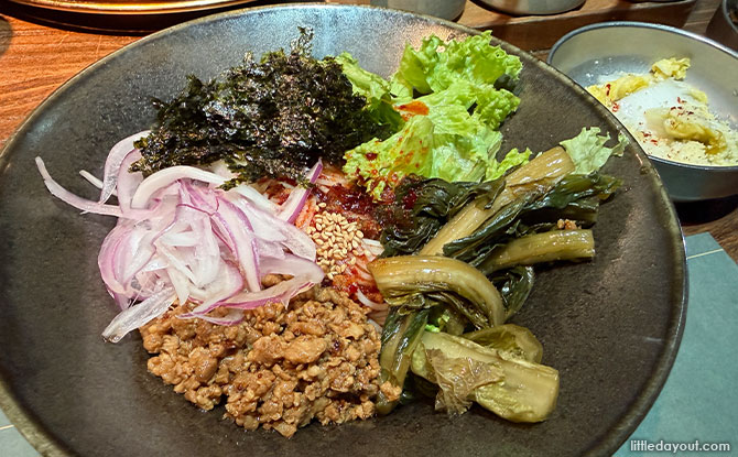 Song Gye Ok: Discover Seoul's Famous Charcoal-Grilled Specialty Chicken Cuts 5 Bibim Noodles
