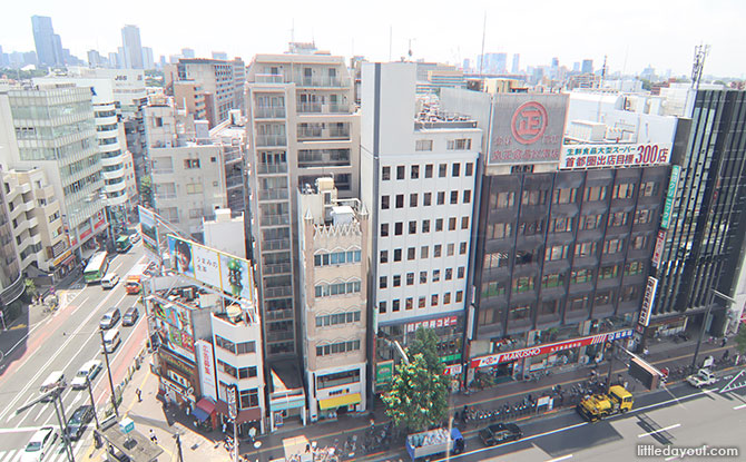 Tokyo Fire Museum’s observation deck