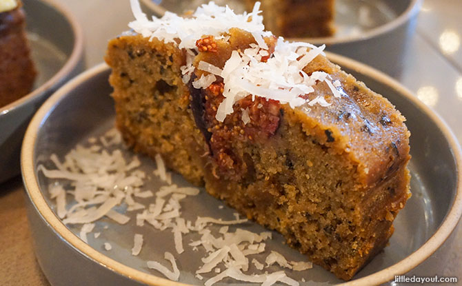 Carrot Walnut Cake ($8)