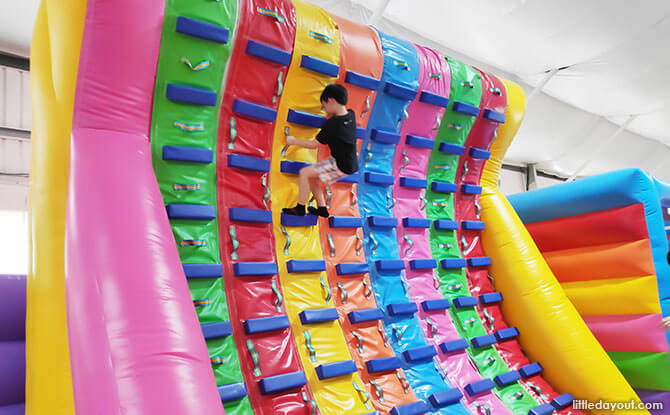 New Elements at Bouncy Paradise Indoor Playground