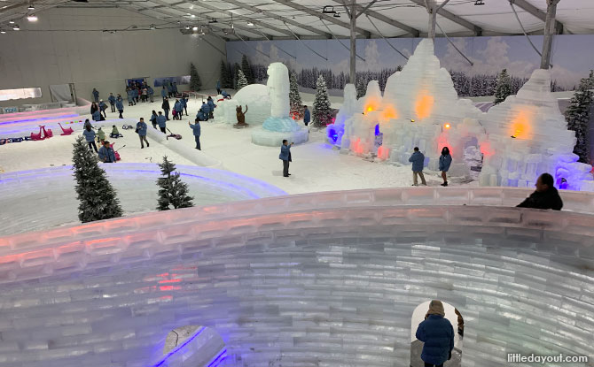 What to Expect at Ice Magic: The Great Fantasy on Ice Snow Section
