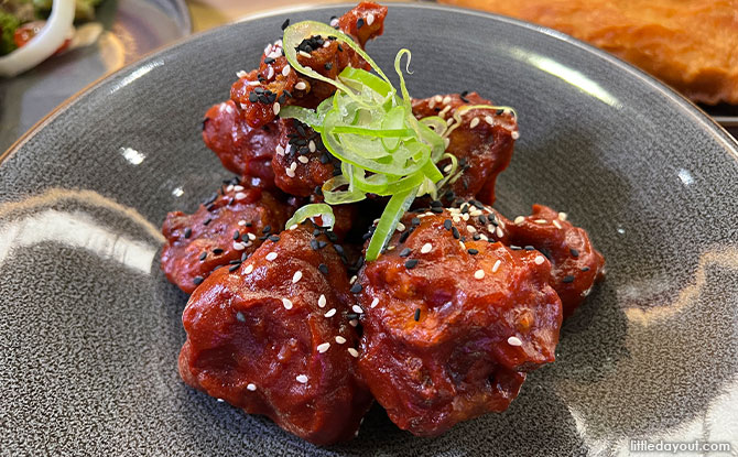 Fried Chicken with Korean Soy Sauce