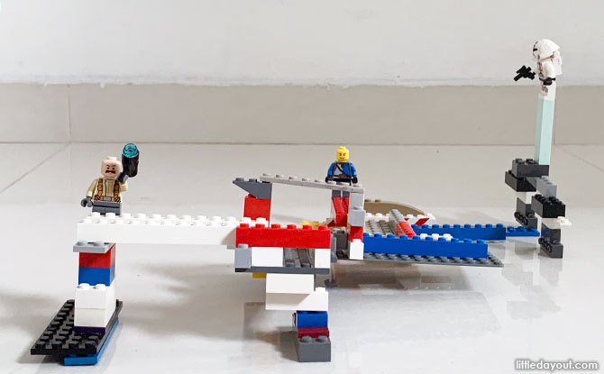 Building a LEGO Marble Rollercoaster