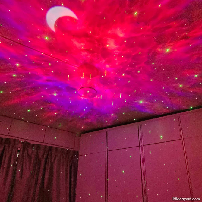Galaxy shop mood light