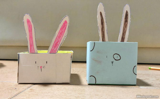 How To Make A Cute Bunny Mooncake Box