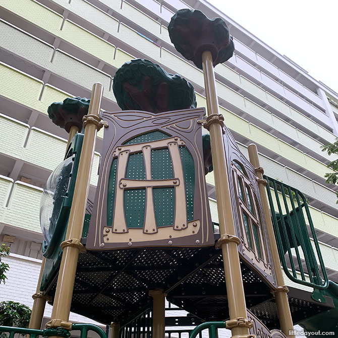 Treehouse playground at Jurong West Street 81