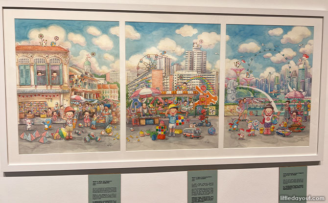 National Day Highlights and Special Art Exhibit