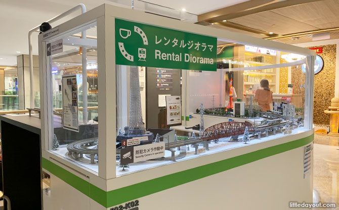 Shinjuku Kissa Tetsudo: Japanese Railway Diorama Cafe At 111 Somerset